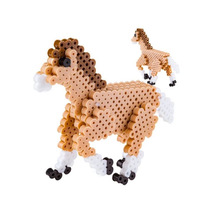 Koraliki do prasowania Wersja 3D, KOŃ, KONIK, Saszetka, Prasowanka