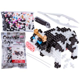 Koraliki do prasowania Wersja 3D, KRÓWKA, KROWA, Saszetka, Prasowanka