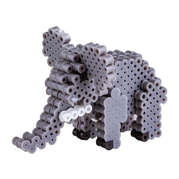 Koraliki do prasowania Wersja 3D, SŁONIK, SŁOŃ, Saszetka, Prasowanka