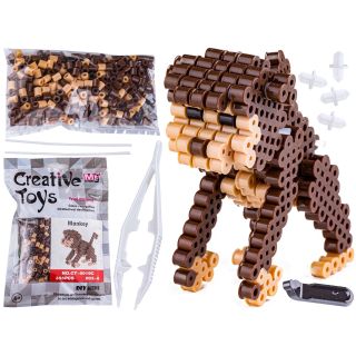 Koraliki do prasowania Wersja 3D, MAŁPKA, MAŁPA, Saszetka, Prasowanka