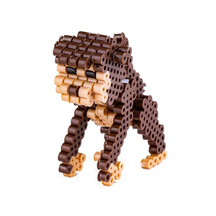 Koraliki do prasowania Wersja 3D, MAŁPKA, MAŁPA, Saszetka, Prasowanka