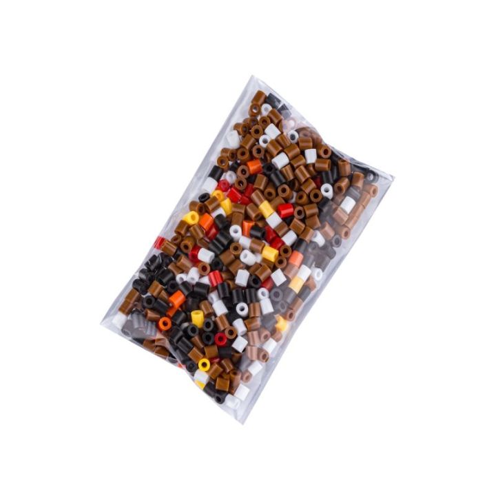 Koraliki do prasowania Wersja 3D, DZIĘCIOŁ Ptak, Saszetka, Prasowanka