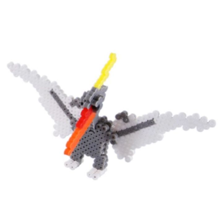 Koraliki do prasowania Wersja 3D, PTERODAKTYL, DINOZAUR, Saszetka, Prasowanka