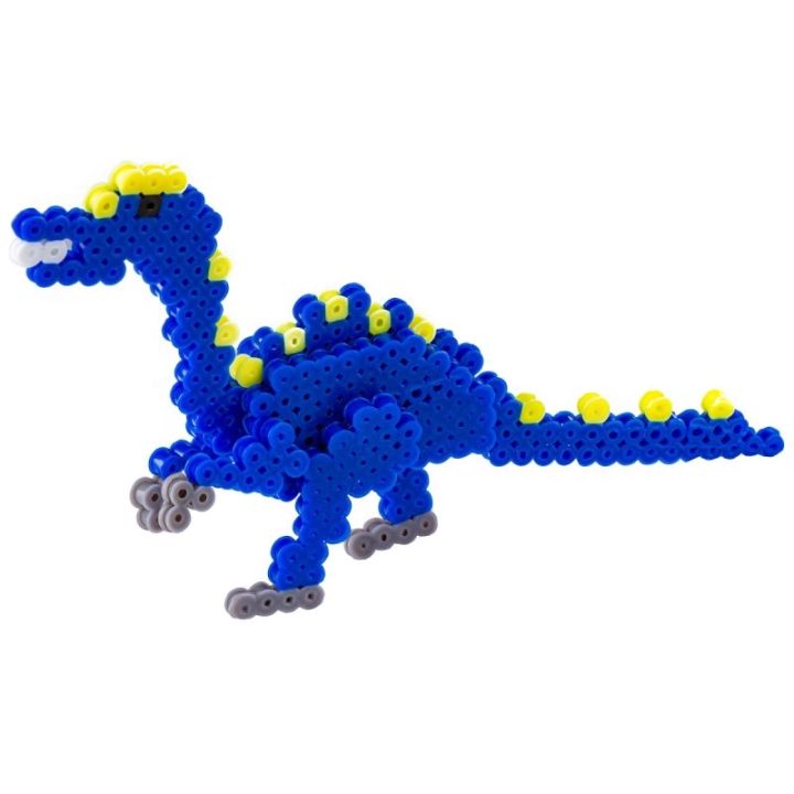 Koraliki do prasowania Wersja 3D, VELOCIRAPTOR, DINOZAUR, Saszetka, Prasowanka