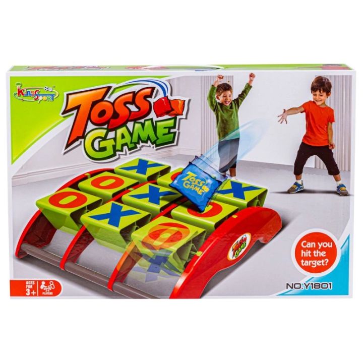 Gra Zręcznościowa, Logiczna, KÓŁKO I KRZYŻYK, Rzut Traf Do Celu Duża Wersja, Toss Game