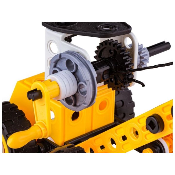 Klocki Konstrukcyjne, Maszyny, Pojazdy Budowlane, Auto, Samochód Do Rozkręcania I Skręcania 8w1