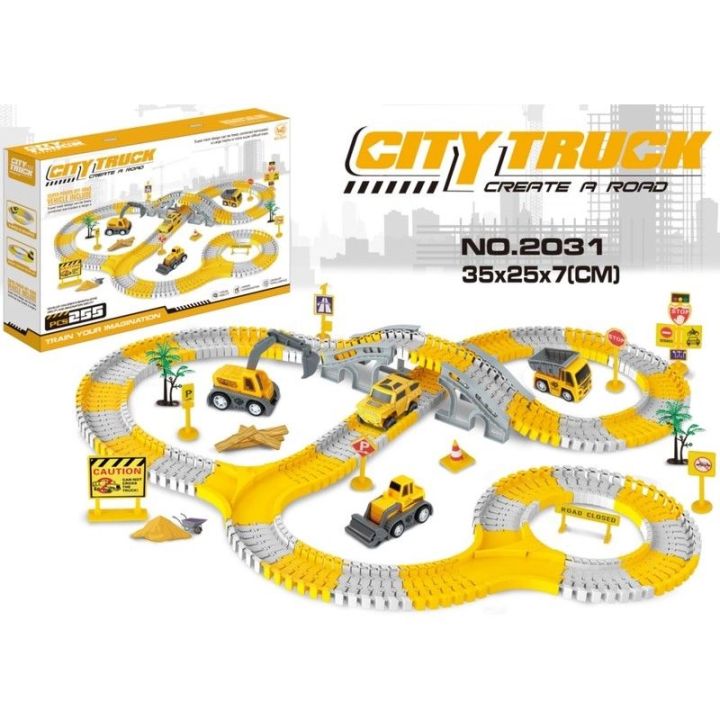 Duży Tor Samochodowy, Wyścigowy PLAC BUDOWY 255 El.