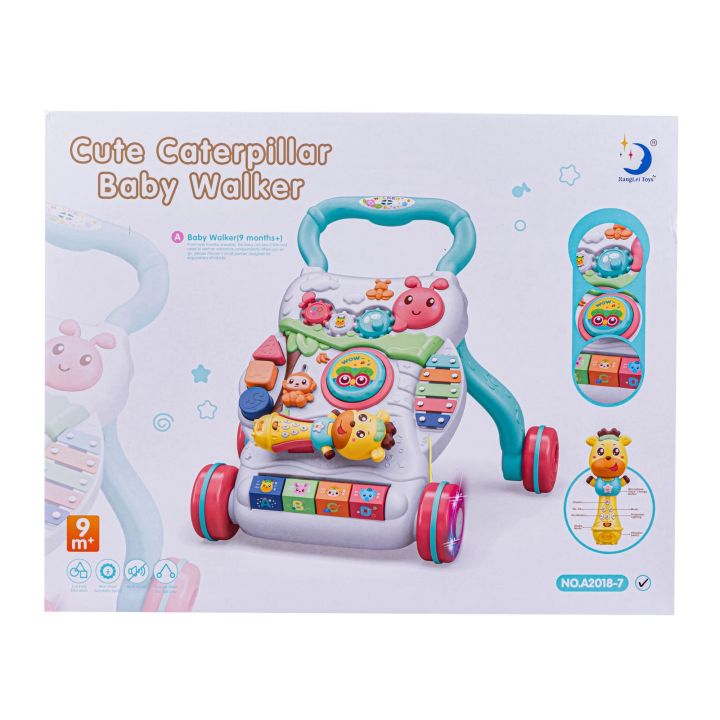 Edukacyjny Chodzik Jeździk Muzyczny, Pchacz