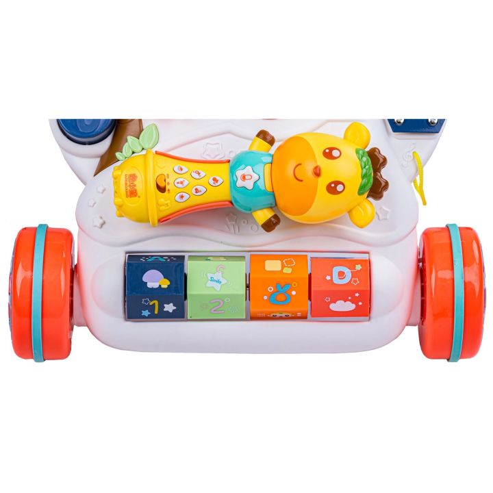 Edukacyjny Chodzik Jeździk Muzyczny, Pchacz