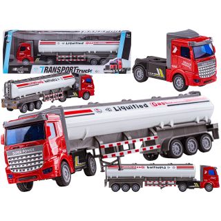Ciężarówka, Naczepa - Cysterna, Tir Z Przyczepą 1:48