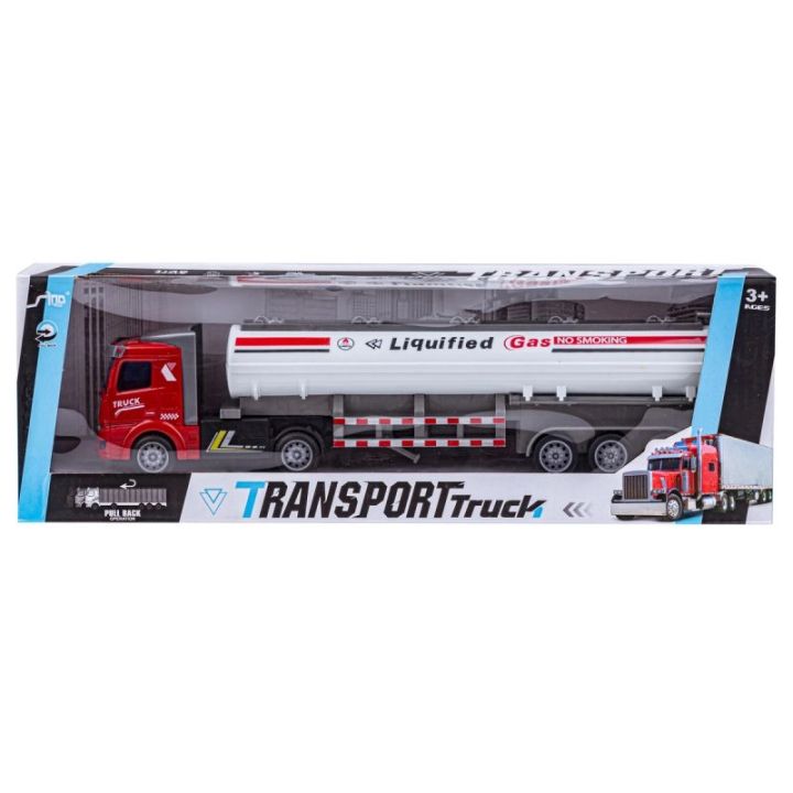 Ciężarówka, Naczepa - Cysterna, Tir Z Przyczepą 1:48