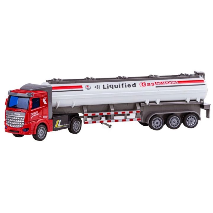 Ciężarówka, Naczepa - Cysterna, Tir Z Przyczepą 1:48