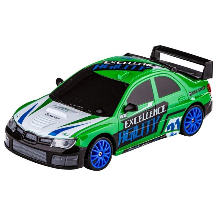 Samochód Do Driftu, Auto RC Drift 1:24 2,4 GHz 4WD ZIELONY