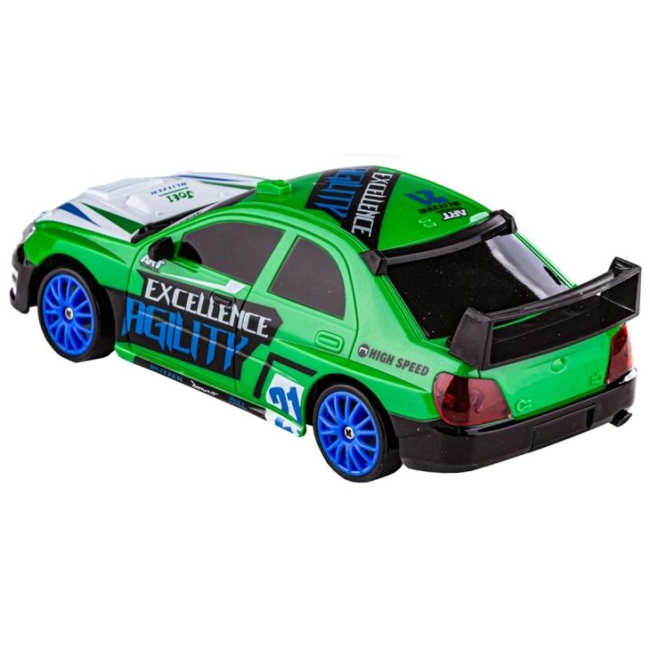 Samochód Do Driftu, Auto RC Drift 1:24 2,4 GHz 4WD ZIELONY