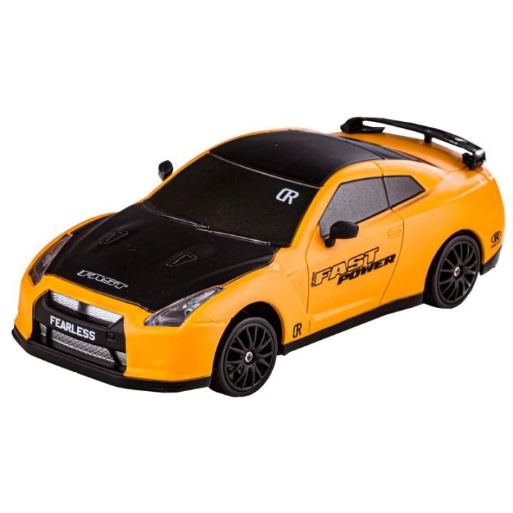 Samochód Do Driftu, Auto RC Drift 1:24 2,4 GHz 4WD ŻÓŁTY