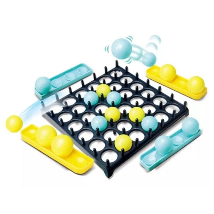Rodzinna Gra Zręcznościowa BOUNCE GAME, Układanka, Karty, Piłeczki