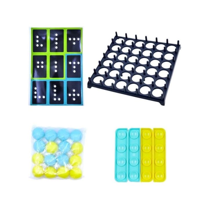 Rodzinna Gra Zręcznościowa BOUNCE GAME, Układanka, Karty, Piłeczki