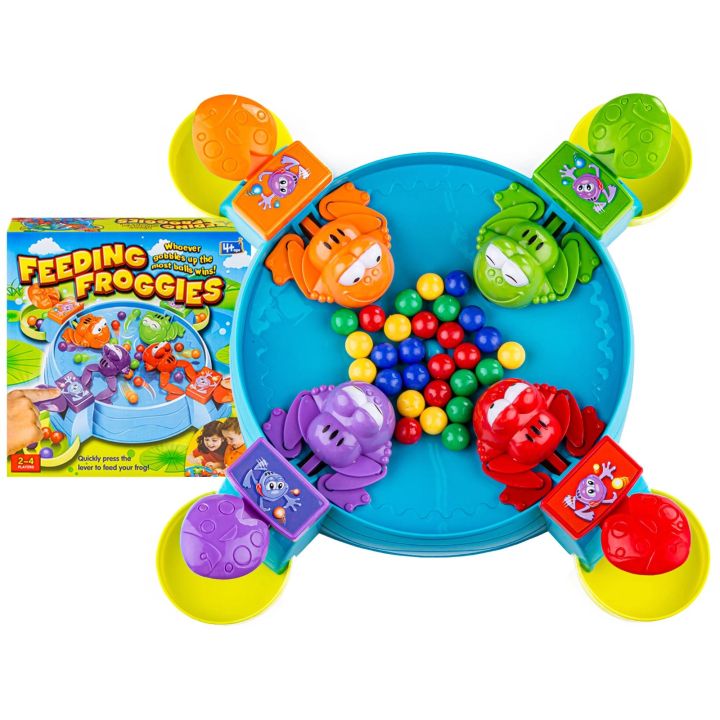 Gra Planszowa Karmienie Żabek, Głodne Żabki Jak Hipcie Feeding Froggies