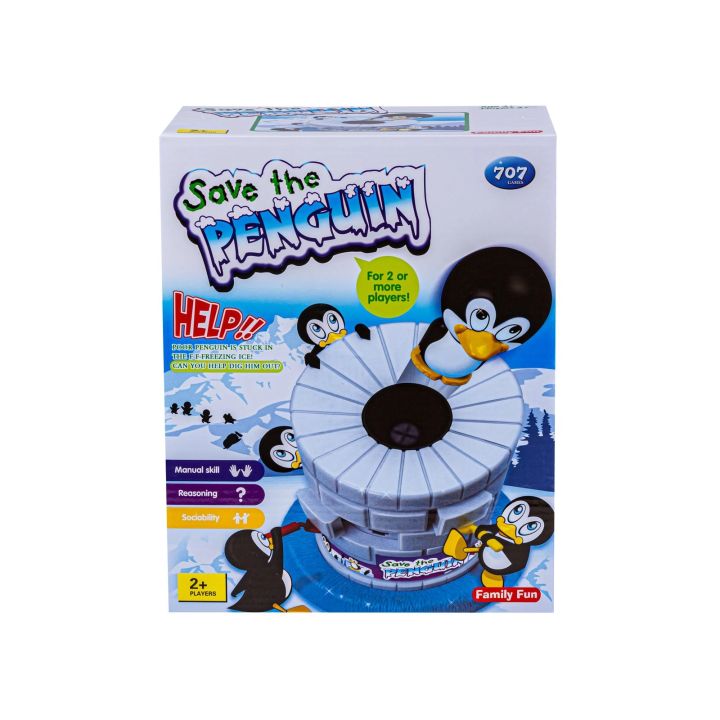 Gra Zręcznościowa Wieża URATUJ PINGWINA Save the Penguin  