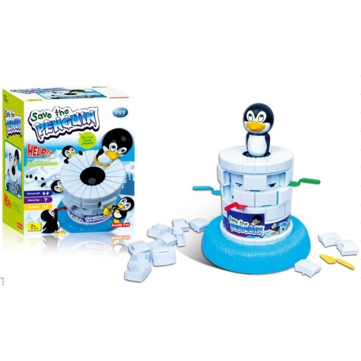 Gra Zręcznościowa Wieża URATUJ PINGWINA Save the Penguin  