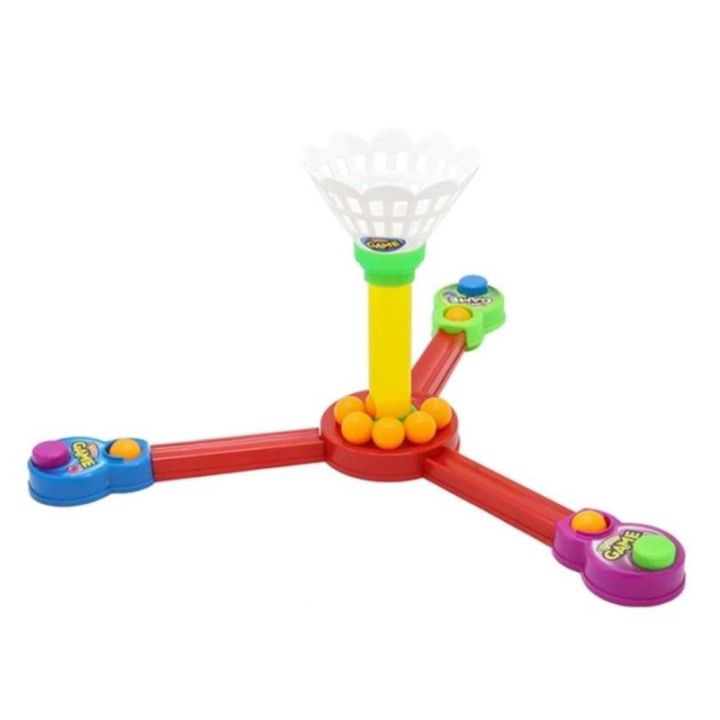 Gra Zręcznościowa Skaczące Kulki, Piłeczki, Rzut Do Kosza Pchełki