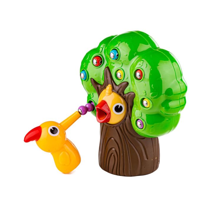 Gra zręcznościowa, Magnetyczny Dzięcioł I Robaczki - DRZEWKO Złap Robaczka  NOWA WERSJA