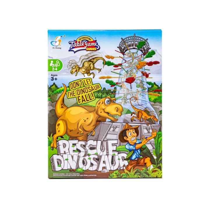 Gra Rodzinna Typu Bierki - Spadające Dinozaury Małpki