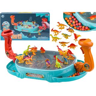 Zręcznościowa gra Wojna Dinozaurów Dinosaur Battle Game Zbij Dinozaura