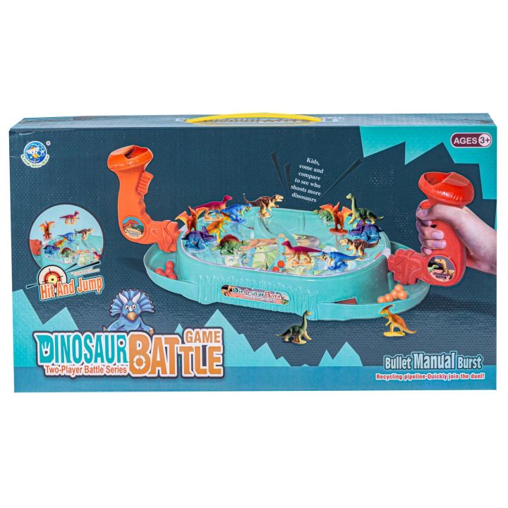 Zręcznościowa gra Wojna Dinozaurów Dinosaur Battle Game Zbij Dinozaura