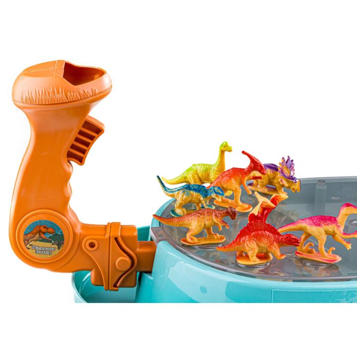 Zręcznościowa gra Wojna Dinozaurów Dinosaur Battle Game Zbij Dinozaura