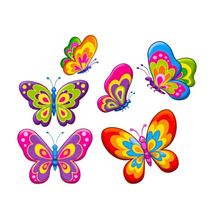 Kreatywny Zestaw Stwórz Magnes, Odlew DIY KOLOROWE MOTYLKI Zrób To Sam