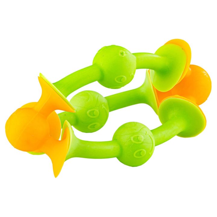 Klocki Konstrukcyjne, Kolorowe DUŻE XXL Przyssawki, Wesołe Buźki 76 Sztuk