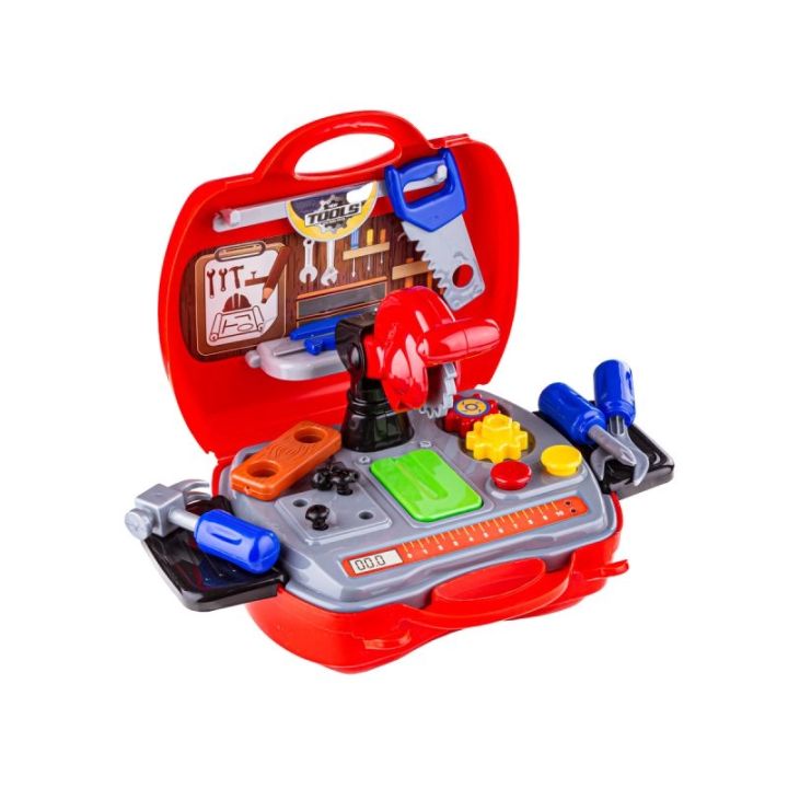 Warsztat stolarski w walizce - Piła, Młotek, Narzędzia