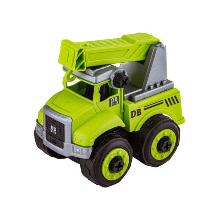 4w1 Ciężarówka, Samochód Ciężarowy, Wywrotka Do Rozkręcania 36 Elementów 4 Pojazdy