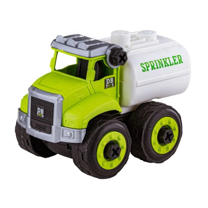 4w1 Ciężarówka, Samochód Ciężarowy, Wywrotka Do Rozkręcania 36 Elementów 4 Pojazdy