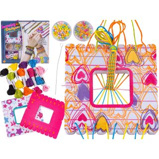 Zestaw Do Tworzenia Biżuterii, Bransoletek, Koraliki, Nitki + Akcesoria