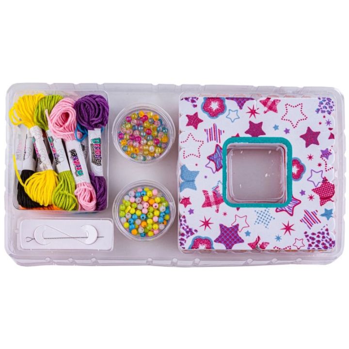 Zestaw Do Tworzenia Biżuterii, Bransoletek, Koraliki, Nitki + Akcesoria
