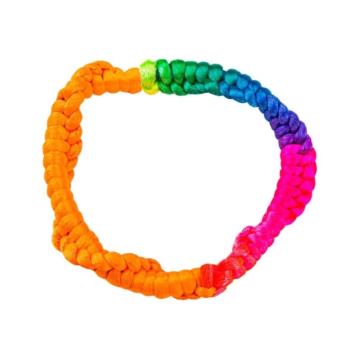 Zestaw Do Tworzenia Biżuterii, Bransoletek, Kolorowe Sznurki + Akcesoria