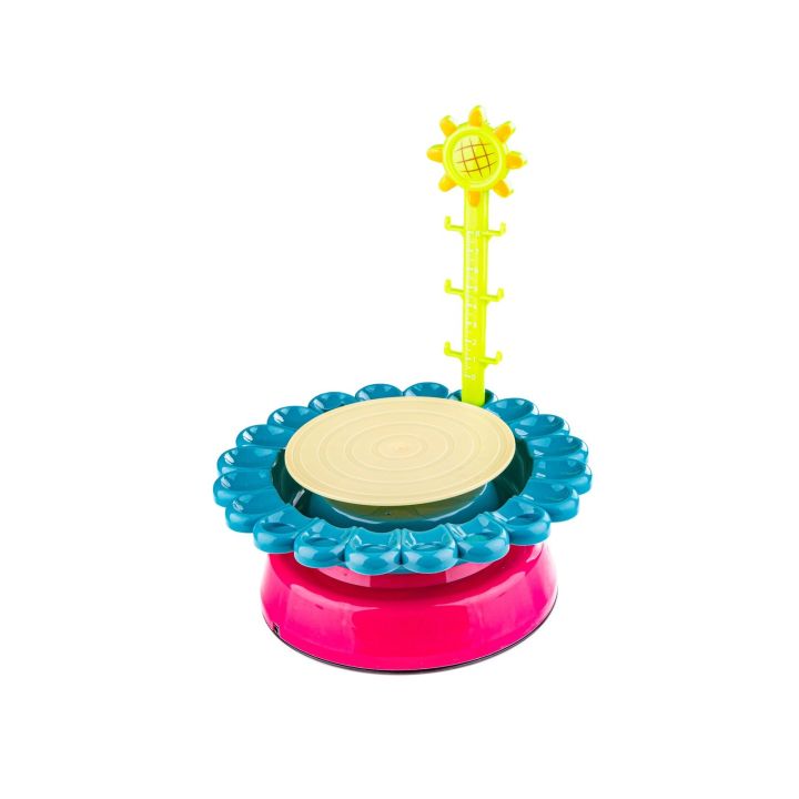 Koło Garncarskie - Mały Artysta - farbki, masa, koło, narzędzia