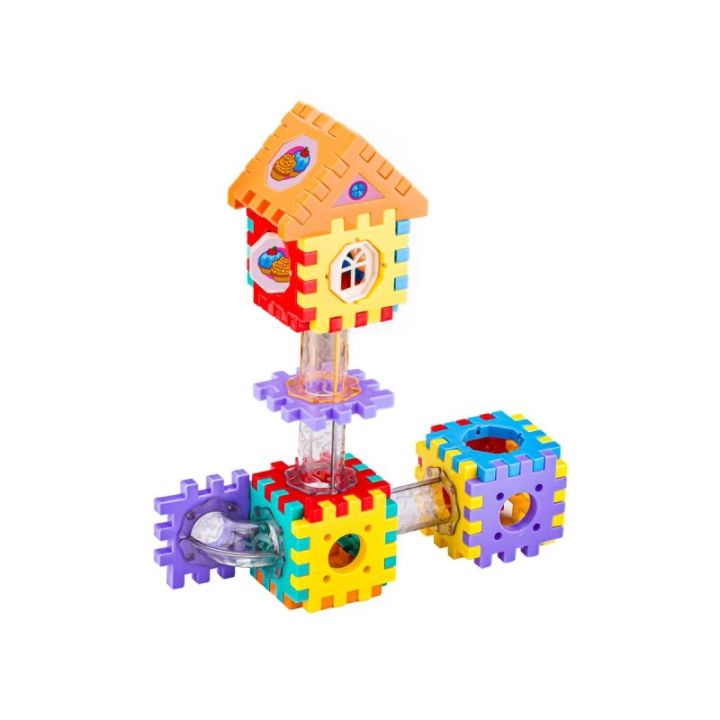 Klocki Konstrukcyjne, Tor Kulkowy Dla Kulek 226 Elementów Kulodrom