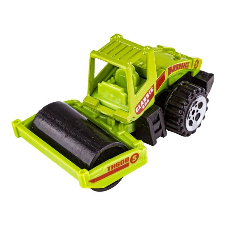 Metalowe Pojazdy Budowlane, Auta, Resoraki 6 Sztuk Zestaw