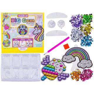 Haft Diamentowy Mozaika Diamentowa Naklejki Mozaika BAJKOWE, MAGICZNE POSTACIE