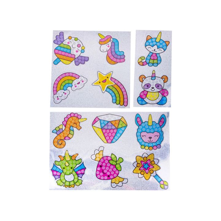 Haft Diamentowy Mozaika Diamentowa Naklejki Mozaika BAJKOWE, MAGICZNE POSTACIE