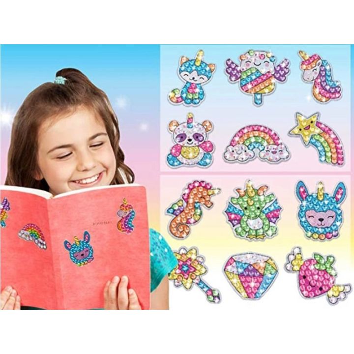 Haft Diamentowy Mozaika Diamentowa Naklejki Mozaika BAJKOWE, MAGICZNE POSTACIE