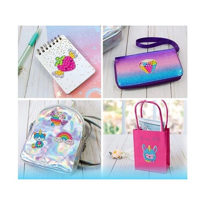 Haft Diamentowy Mozaika Diamentowa Naklejki Mozaika BAJKOWE, MAGICZNE POSTACIE