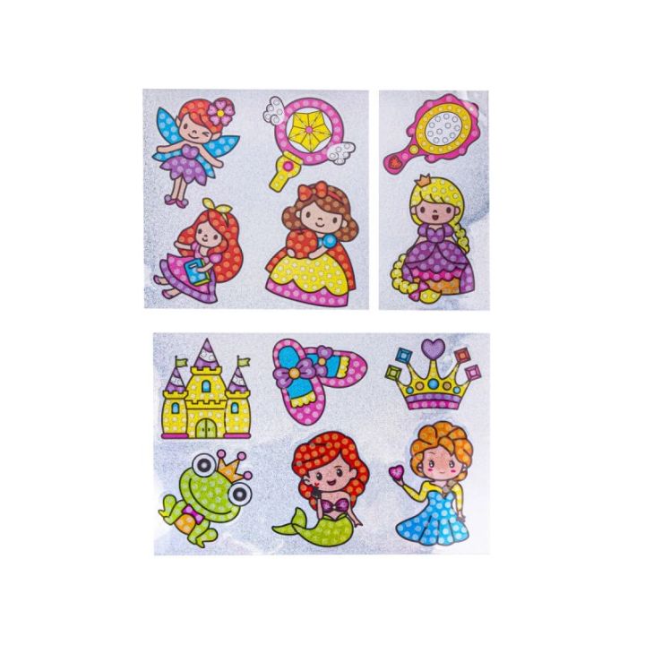 Haft Diamentowy Mozaika Diamentowa Naklejki Mozaika KSIĘŻNICZKI