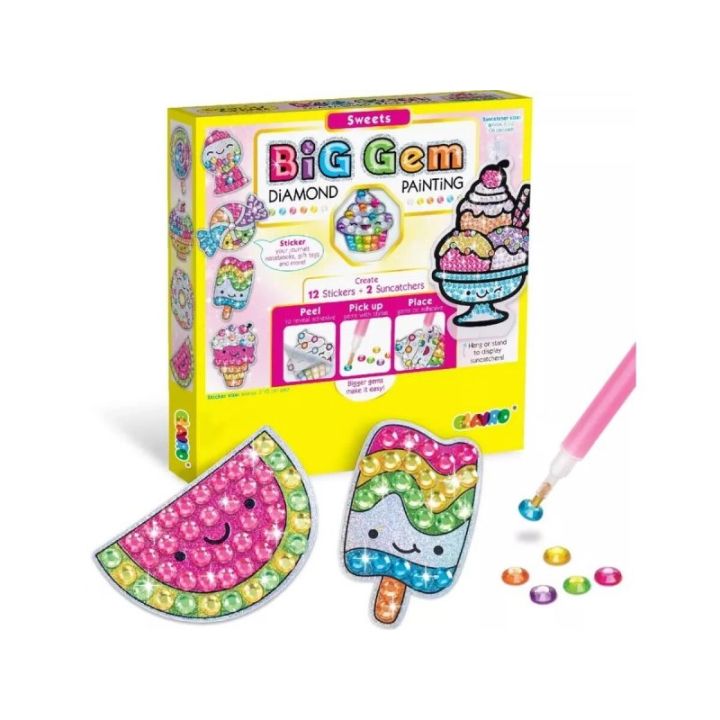 Haft Diamentowy Mozaika Diamentowa Naklejki Mozaika SŁODYCZE