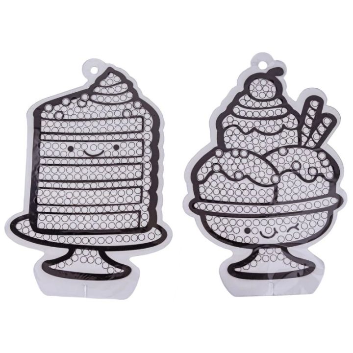 Haft Diamentowy Mozaika Diamentowa Naklejki Mozaika SŁODYCZE