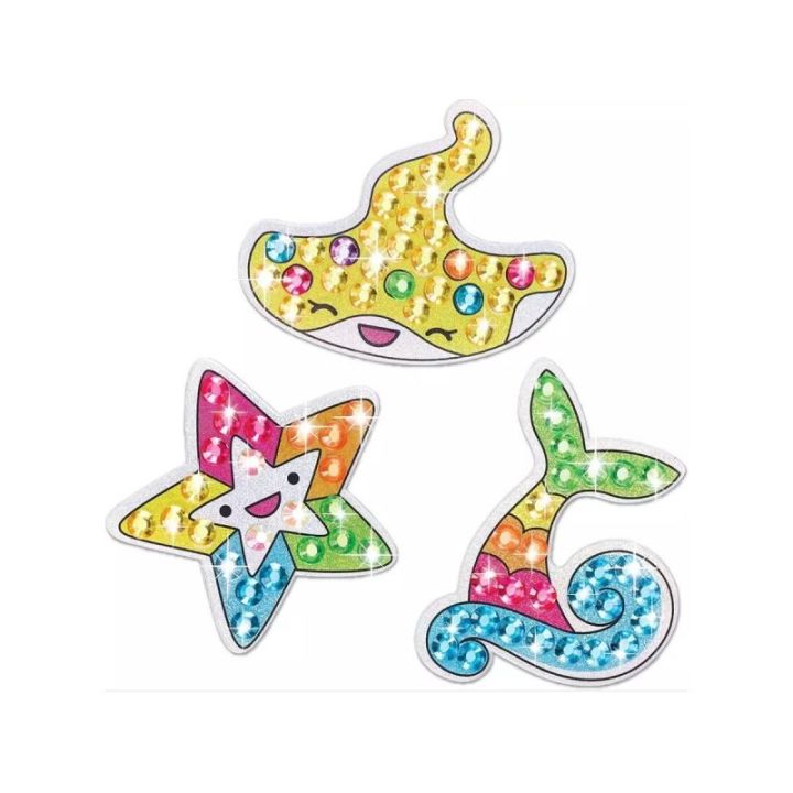 Haft Diamentowy Mozaika Diamentowa Naklejki Mozaika SYRENKI, MORSKIE ZWIERZĘTA