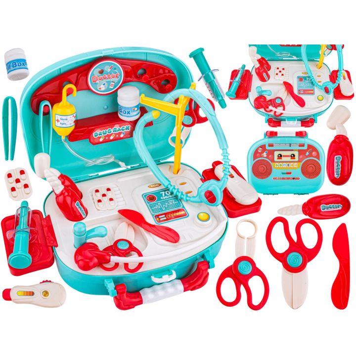 Wieloczęściowy Zestaw Lekarza W Walizce, Mały Doktor
